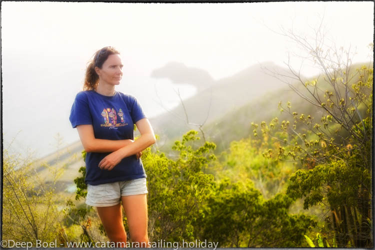 A stunning ocean view on top of Bequia