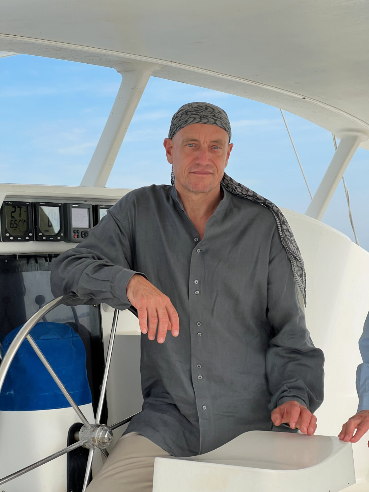 Deep, schipper en wereldzeiler bij At the Helm